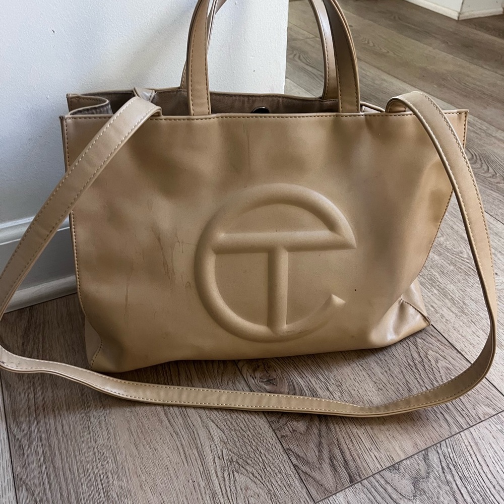 Telfar Beige Tote Bag